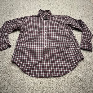 Lauren Ralph Lauren Classic Fit Classic Fit Non Iron Button Down Sz 15.5 Neck